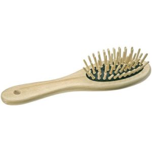 Щётка массажная из натурального дерева светлая