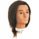 Голова учебная BOBBY со 100% естественными волосами 20/25см