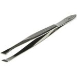 Пинцет 9 см скошенный большой