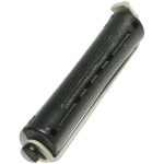 Коклюшки 16 мм длинные черно-серые, 12 штук в упаковке