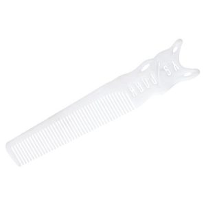 Расчёска для стрижки с эргономичной ручкой белая