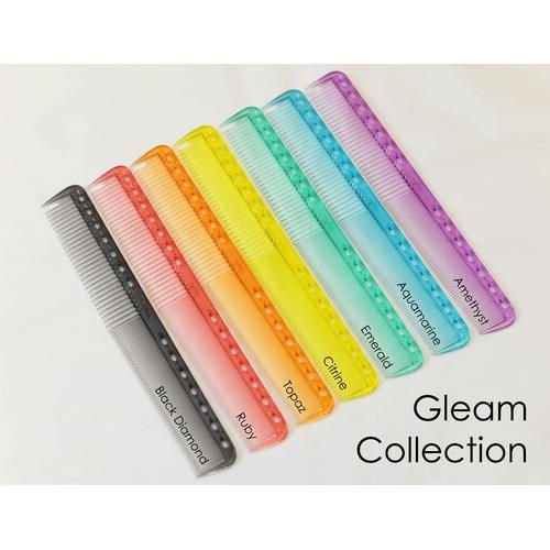 Расческа для стрижки многофункциональная 180мм янтарная — изображение 2