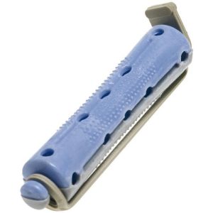 Коклюшки 13 мм короткие серо-голубые, 12 штук в упаковке