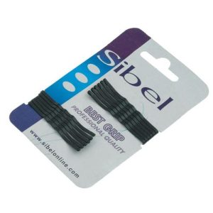 Невидимки 50 мм чёрные 12 шт