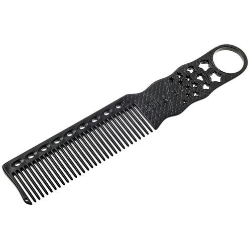 Расческая для стрижки коротких волос под машинку карбон