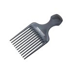 Расчёска-гребень с длинными зубцами черная