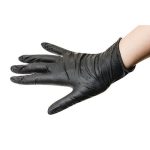 Перчатки парикмахерские черные 100 штук. Размер L