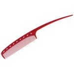 Расчёска выгнутая с хвостиком красная