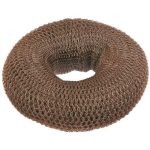 Кольцо тёмно-коричневое для вечерних причёсок (синтетика)