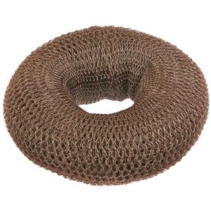 Кольцо тёмно-коричневое для вечерних причёсок (синтетика)