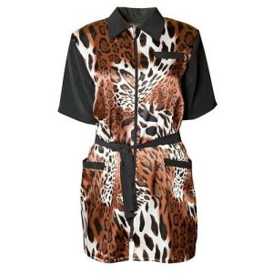 Халат для парикмахера "Leopard"