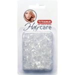 Резинки силиконовые для причесок 150 штук белые