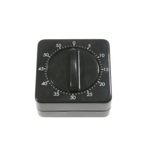 Таймер механический чёрный