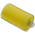 Бигуди 20 мм ночные жёлтые