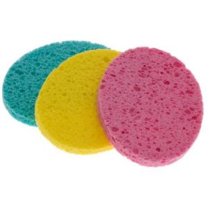 Растительная губка (влажная) для удаления макияжа