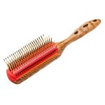 Щетка для волос Pro Wood Styler, 7 рядов