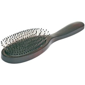 Щётка массажная с металлическими зубчиками большая