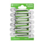 Зажим металлический маленький, 12 штук в упаковке