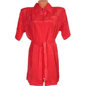 Халат для парикмахера САКУРА красный