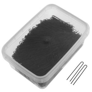 Шпильки прямые чёрные 50 мм (500грамм в упаковке)