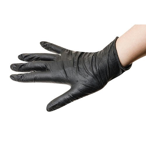 Перчатки парикмахерские черные 100 штук. Размер S