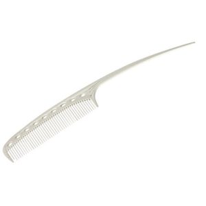 Расчёска выгнутая с хвостиком белая