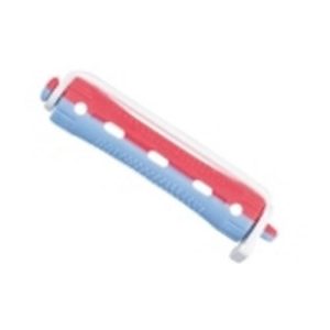 Коклюшки для химзавивки короткие красно-голубые d 11мм