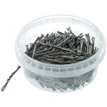 Невидимки 50 мм чёрные 250 грамм