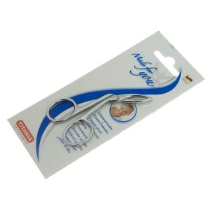 Пинцет-ножницы "серебро"