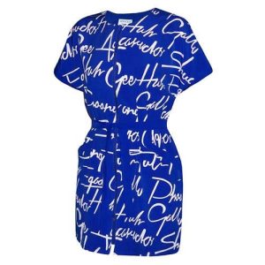 Халат Vivian ярко-синий XL