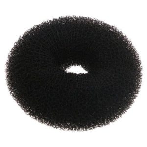 Кольцо чёрное для вечерних причёсок (синтетика)