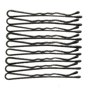 Невидимки для волос 50мм чёрные