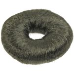 Кольцо чёрное для вечерних причёсок (хлопок)