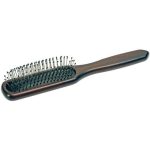 Щётка массажная деревянная узкая темная