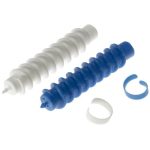 Бигуди 16 мм спиральные, в комплекте с зажимами