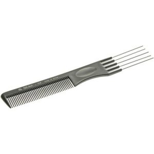 Расчёска с металлической "вилкой"