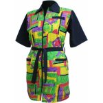 Халат для парикмахера цветной