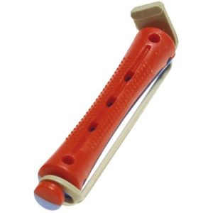 Коклюшки 10 мм короткие красно-голубые, 12 штук в упаковке