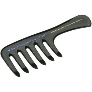 Расчёска-гребень каучуковая MAGIC mini SUPER STAR 16,7 см