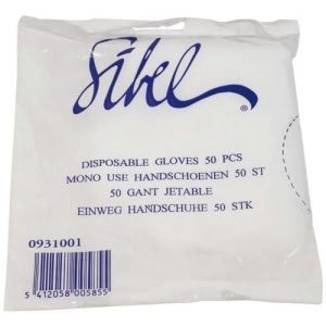 Перчатки полиэтиленовые 50 шт. разм. М