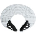 Воротник с разметкой Y.S.Park 1мм белый с черным