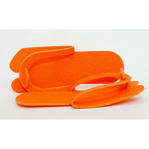 Тапочки ОРАНЖЕВЫЕ 5 мм 25 пар в уп