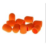 Набор колпачков Lukas SK PODO 10 мм- оранжевый 80 грит (средняя крошка) - 10 шт