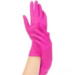 Перчатки Нитриловые ARCHDALE(NITRIMAX) Фуксия S 50 пар/уп.(3,5 гр.)