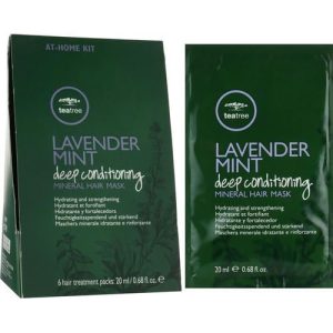 Набор увлажняющих и укрепляющих масок "Лаванда и мята" Paul Mitchell Tea Tree Lavender Mint Deep Conditioning Mineral Hair Mask Set