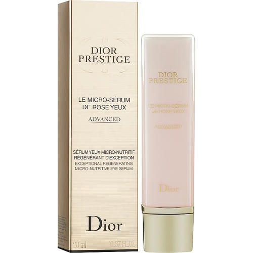 Розовая сыворотка для контура глаз Dior Prestige Micro-Nutritive Rose Eye Serum Advanced — изображение 2