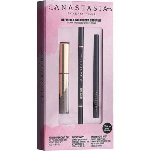 Anastasia Beverly Hills Defined & Volumized Brow Kit Taupe (b/gel/2.5ml + b/pen/0.85g + b/pen/0.03g) Набор