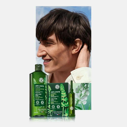 Шампунь ПРОТИВ ВЫПАДЕНИЯ ВОЛОС с Белым Люпином - Без Сульфатов - Для ослабленных волос, 300мл — изображение 3