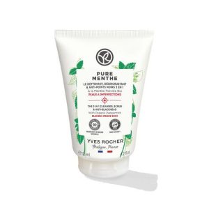 Гель-Гоммаж для Умывания против Черных Точек с Перечной Мятой БИО - Для кожи, склонной к несовершенствам, 125мл