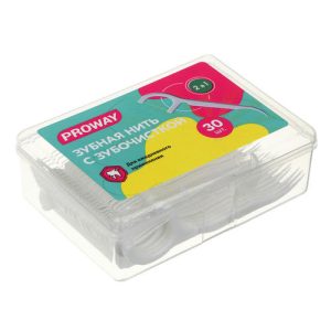 PROWAY Зубная нить-флоссер, 30шт